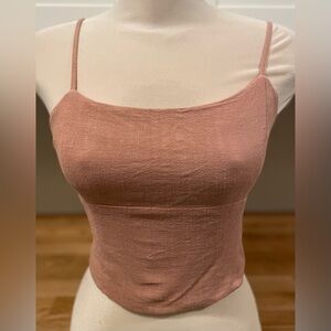 Gentle Fawn Tan Spaghetti Strap Top